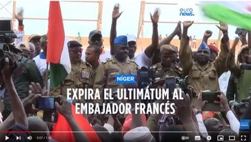 Níger amenazan con asaltar la base militar francesa si no abandonan el país en una semana
