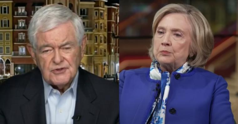 Newt Gingrich: 'La verdadera corrupción es Hillary Clinton y Barack Obama