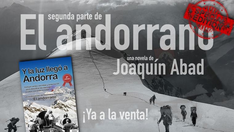 ¿Por qué la reedición de ‘Y la luz llegó a Andorra’ de Joaquín Abad incluye una linterna UV?
