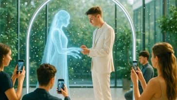 La generación Z muestra interés en casarse con inteligencia artificial, según encuesta