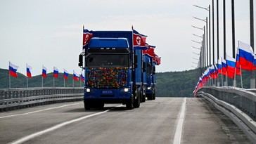 Inauguran puente vehicular entre Rusia y Corea del Norte
