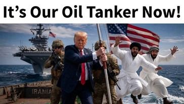 Trump publica imágenes generadas por IA sobre la captura de un petrolero iraní