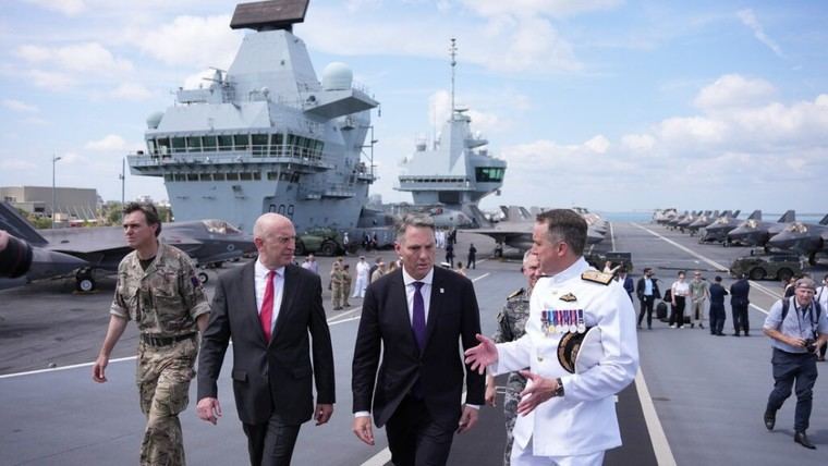 Reino Unido y Australia reafirman su compromiso militar ante tensiones con China