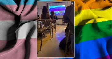 Niños de secundaria amenazados con ser detenidos detención por abuchear un video LGBT