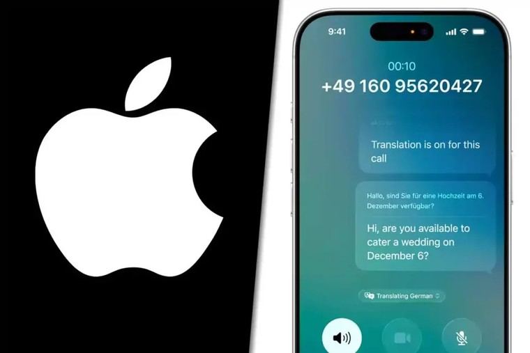 Apple introduce traducción en tiempo real con IA en iOS 26