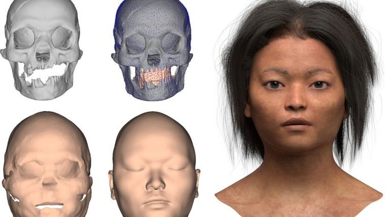 Reconstruyen el rostro de un humano que vivió hace 16.000 años en China