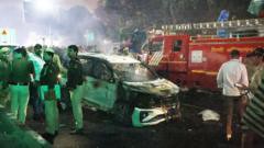 Explosión de coche cerca del Fuerte Rojo en Delhi deja al menos ocho muertos