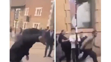 Jóvenes protagonizan pelea con cuchillos en las calles de Croydon