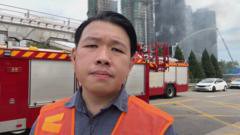 Incendio en un edificio de apartamentos en Hong Kong: cobertura de la BBC
