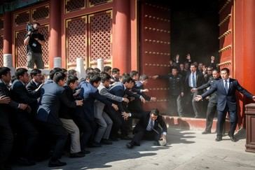 Caos y confrontaciones marcan la cumbre entre Trump y Xi