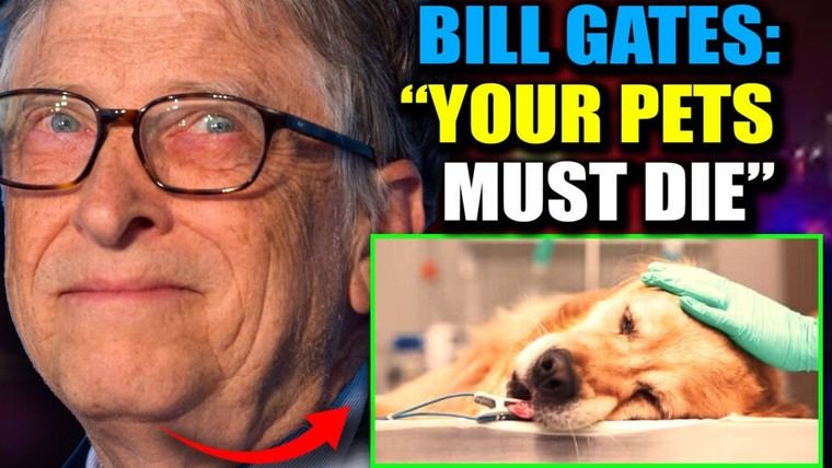 Bill Gates implicado en la manipulación de vacunas para mascotas con fármacos de depopulación