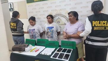 Detenidas en Perú tres mujeres por extorsión bajo el nombre de 'Las chicas superpoderosas'