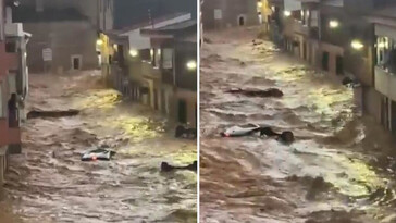 Inundaciones en España: una mujer fallece y 90 rescatados tras torrenciales lluvias