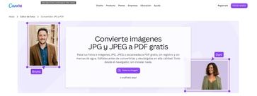 Convierte JPG a PDF gratis con Canva: rápido, sin marcas de agua y con edición incluida
