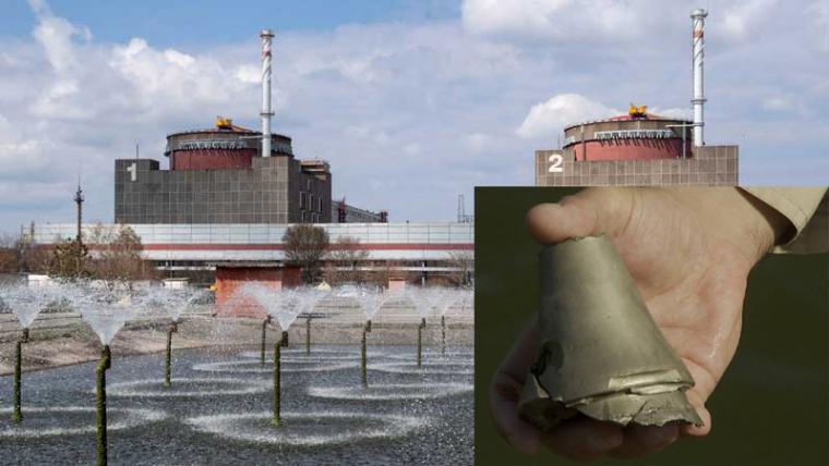 Encuentran proyectil estadounidense en una piscina de enfriamiento de la central nuclear de Zaporozhie