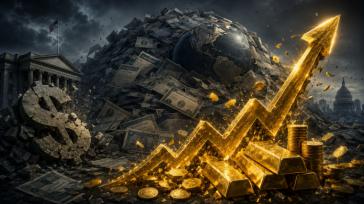 El endeudamiento de los Estados podría provocar el estallido del oro