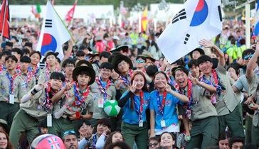 La ola de calor en Corea del Sur provoca que cientos de asistentes al Jamboree Scout Mundial se enfermen