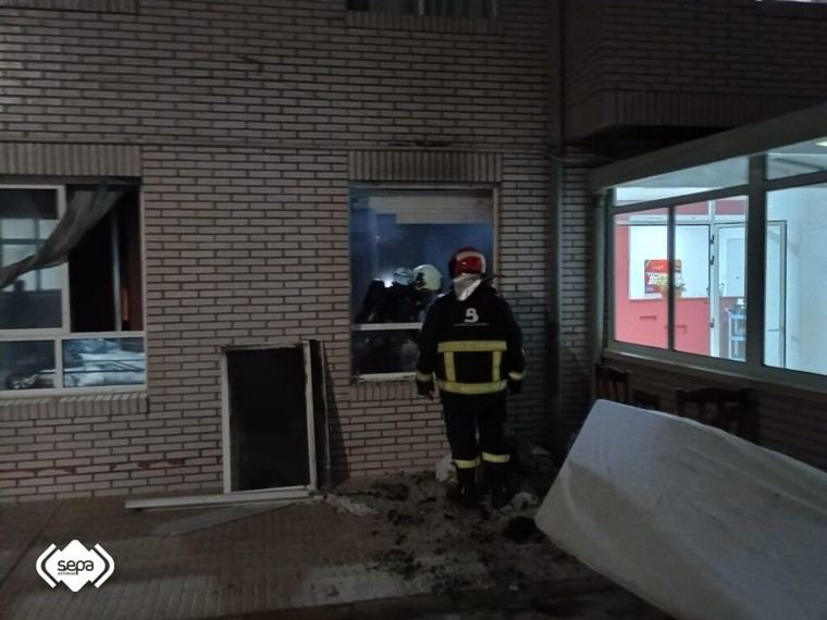 Incendio en residencia de ancianos en Siero deja cuatro heridos