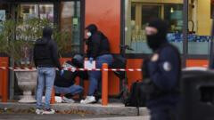 Macron califica de racista y terrorista el tiroteo que dejó un muerto cerca de París