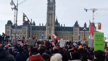 Líderes del Freedom Convoy canadiense condenados por protestar contra las vacunas obligatorias