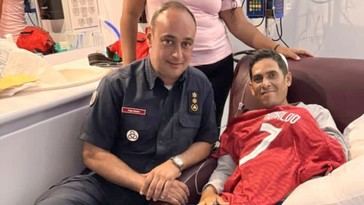 Cristiano Ronaldo sorprende a venezolano rescatado con un regalo especial