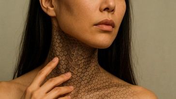 Mujer desarrolla extrañas lesiones en la piel tras usar una crema durante diez años