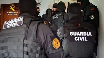 Desmantelan banda criminal lista para asaltar a otra en Cádiz