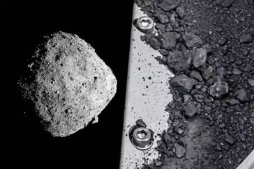 Hallan en asteroide partículas anteriores al Sistema Solar