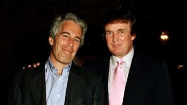 Revelan fotos de Epstein en la boda de Trump en 1993