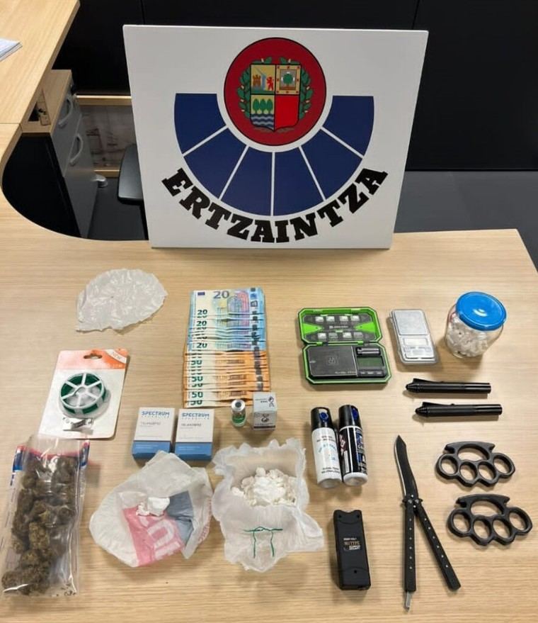 Arrestan a un hombre en Getxo por venta de cocaína