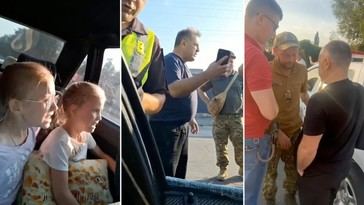 Niñas aterrorizadas suplican ayuda en persecución de reclutadores en Ucrania