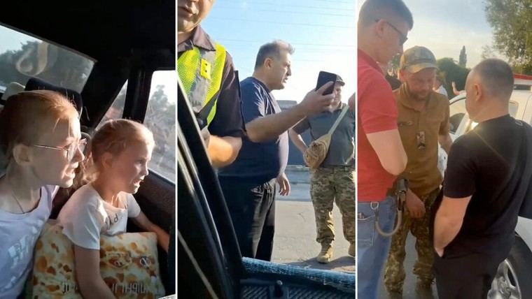 Niñas aterrorizadas suplican ayuda en persecución de reclutadores en Ucrania