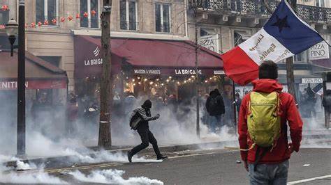 Graves disturbios en Francia