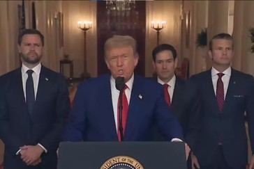 Trump celebra ataques a instalaciones nucleares en Irán como un gran éxito militar