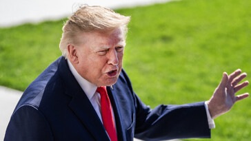 Trump dice que su Gobierno permitió la entrada de Flávio Bolsonaro y califica de extrañas las elecciones brasileñas