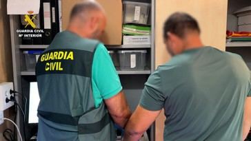 Detienen a dos personas por el incendio forestal en Almorox, Toledo
