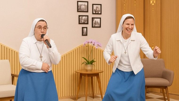 Monjas brasileñas sorprenden con su talento para el beatbox en televisión