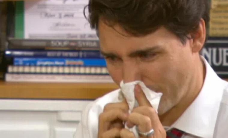 Perros rastreadores sorprendieron a Justin Trudeau con cocaína en la cumbre del G20
