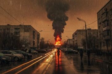 Ataque con drones en refinería de Moscú provoca 'lluvia de petróleo' en la ciudad