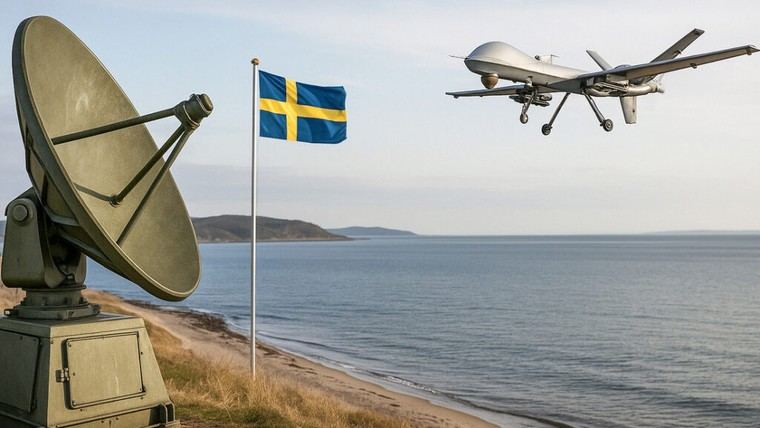 Suecia refuerza su defensa con un nuevo sistema de detección de amenazas marítimas y espaciales