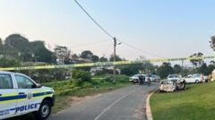 Masacre en Sudáfrica: once muertos tras tiroteo en una casa