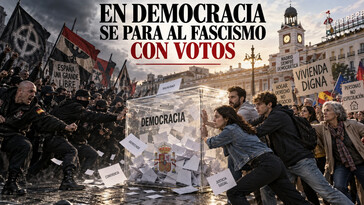 En democracia se para al fascismo con votos