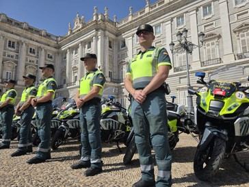 132 guardias civiles garantizarán la seguridad en la Vuelta Ciclista a España 2026