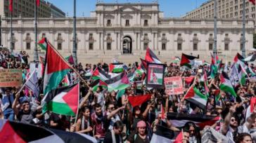 La comunidad palestina en Chile se solidariza con Gaza