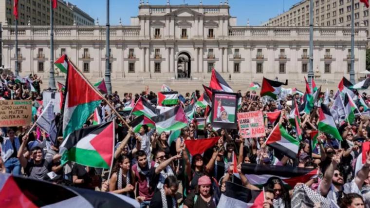 La comunidad palestina en Chile se solidariza con Gaza