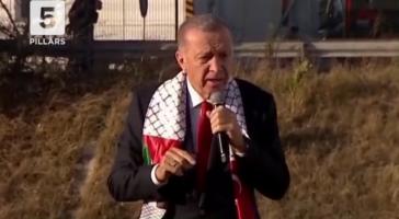 Erdogan amenaza con declarar la guerra a Israel y enviar militares a Gaza