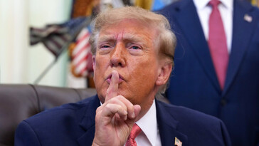 Trump arremete contra un reportero de ABC en un cruce sobre sanciones a Rusia