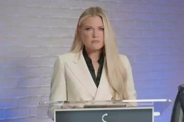 Erika Kirk se presenta públicamente tras la muerte de su esposo Charlie Kirk