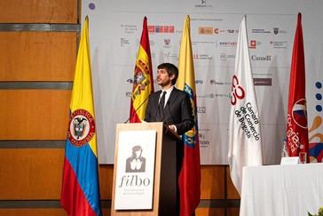 España presenta su pabellón en la Feria Internacional del Libro de Bogotá 2025