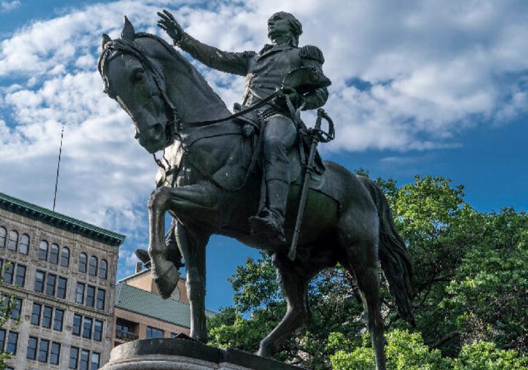 Nueva York eliminará de la ciudad las estatuas de los Padres Fundadores